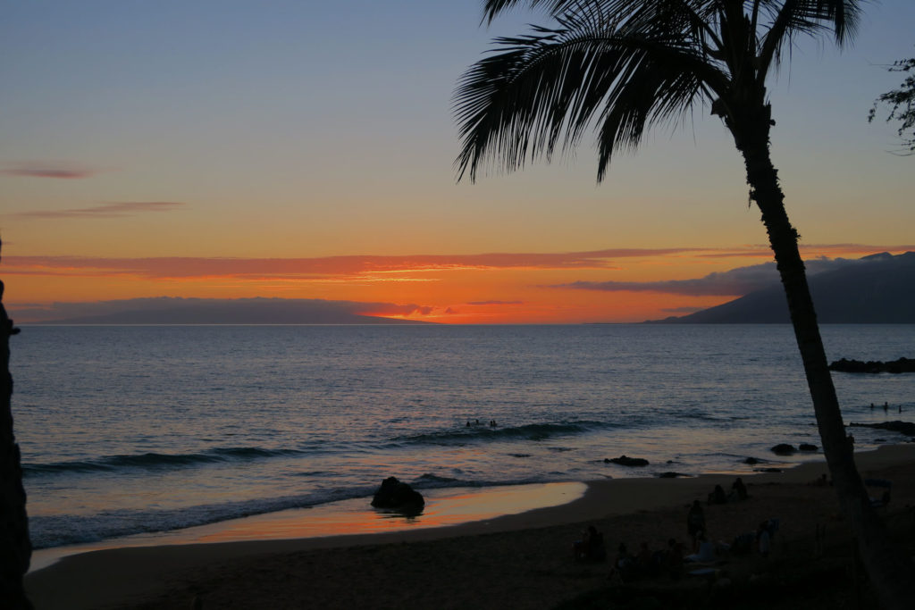 Sonnenuntergang Kihei