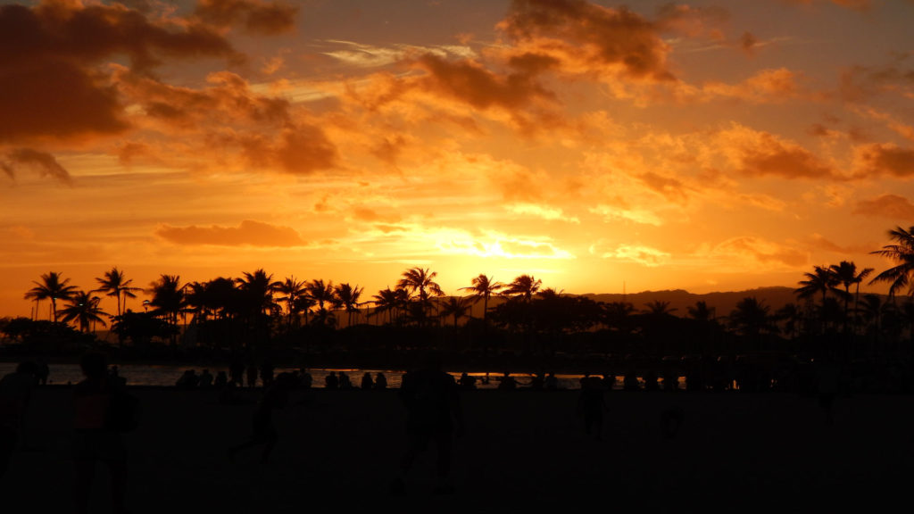 Sunset Waikiki