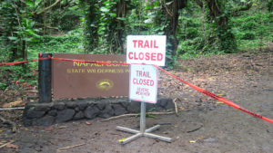 Trail Closed